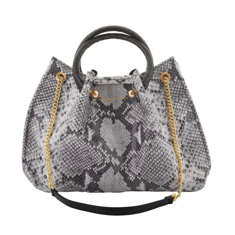 Shoulder Bag with Snake Design by Elsanna Portea
